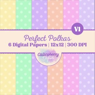 Perfect Polkas Digital Paper Vol 1