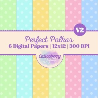 Perfect Polkas Digital Paper Vol 2